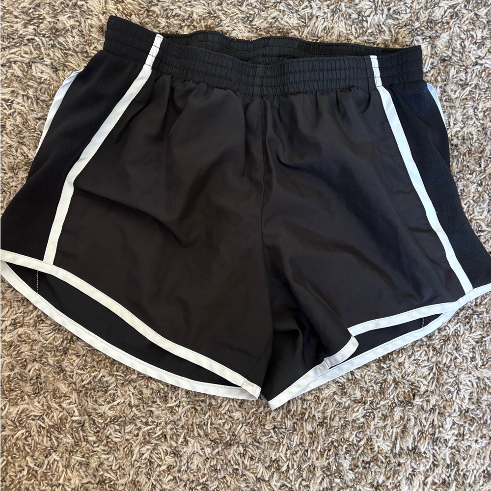 Black Athletic Women's Shorts